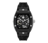 Philipp Plein Watches Orologio analogico 'The Skeleton' nero / argento Uomo Philipp Plein Watches One Size nero / argento