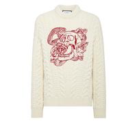 Philipp Plein - Wool Sweater Skull - - Knitwear - Uomo - Bianco - L