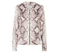 Philipp Plein - Zip Hoodie All-Over Python - - Sweatshirts & Hoodies - Donna - Beige - XL