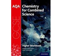 Philippa Gardom AQA GCSE Chemistry for Combined Science (Trilogy) Wo (Tascabile)