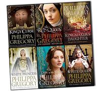 Philippa Gregory Cousins War 6 Books Collection Pack Set (The King's Curse-Hardback, The Kingmaker's Daughter, The White Princess, The Lady of the Rivers, The Red Queen, The White Queen)