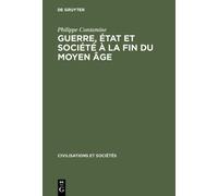 Philippe Contami Guerre, état et société à la fin du moyen â (Copertina rigida)