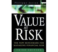 Philippe Jorion Value at Risk, 3rd Ed. (Copertina rigida)
