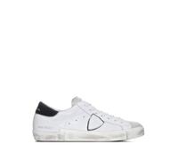 Philippe Model Sneakers Prsx Basic Blanc Noir Uomo MOD. PRLU 41