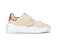 Philippe Model, ,Shoes ,Donna ,Beige ,39 EU Sneakers Tres Temple