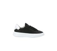 Philippe Model, ,Shoes ,Donna ,Nero ,38 EU Sneakers Temple Nere con Suola Bianca