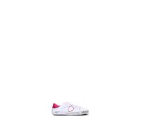 PHILIPPE MODEL Sneaker bimba bianca/rosa in pelle 32