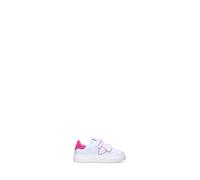 PHILIPPE MODEL Sneaker bimba bianca/rosa in pelle 35