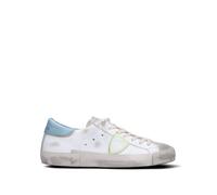 PHILIPPE MODEL Sneaker donna bianca/azzurra in pelle 41