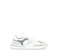 Philippe Model, ,Shoes ,Uomo ,Grigio ,42 EU Sneakers Grigie in Pelle e Tessuto
