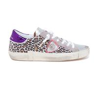 Philippe Model - Sneaker Philippe Model Prsx in pelle laminata con lato maculato - - Shoes - Donna - Multicolore - 38 EU