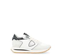 PHILIPPE MODEL Sneaker Tropez Haute in Pelle Bianca E Nera, Taglia: 42