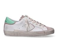 Philippe Model Sneakers basse sneaker Paris Vintage verde viola in Bianco 36