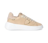 Philippe Model, ,Shoes ,Donna ,Beige ,38 EU Sneakers Tres Temple Tennis
