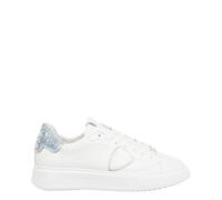 Philippe Model Temple Sneakers Donna Blanc - Denim 36 EU