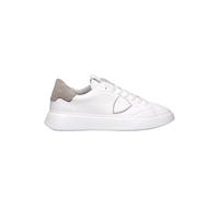 Philippe Model Temple Sneakers Uomo Daim - Blanc - Gris 43 EU