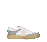 Philippe Model White Leather Low Top Sneakers - EU37/US7