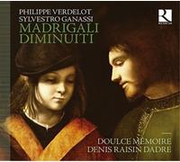 Philippe Verdelot Philippe Verdelot/Sylvestro Ganassi: Madrigali Diminuiti (CD)