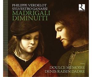 Philippe Verdelot Philippe Verdelot/Sylvestro Ganassi: Madrigali Diminuiti (CD)
