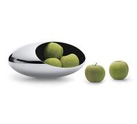 Philippi 108001 - Fruttiera dalla Forma a bozzolo, in Acciaio Inox ad Alta brillantezza, ø 30 cm