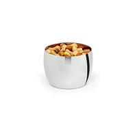 Philippi - Coppetta Coppetta - Ciotola per snack, salse, dessert, doppia parete in acciaio INOX