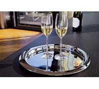 Philippi Luna Vassoio, Acciaio Inossidabile, Argento, 39 x 39 x 2 cm