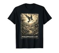 Philippians 2:19 Messaggero Uccello Speranza Inciso Arte Cristiana Maglietta