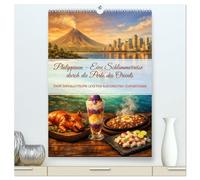 Philippinen - Eine Schlemmerreise durch die Perle des Orients (hochwertiger Premium Wandkalender 2027 DIN A2 hoch), Kunstdruck in Hochglanz: Zwölf Sehnsuchtsorte und ihre kulinarischen Geheimnisse