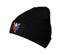 Philippines Pride Star Flag Sun Unisex Berretto Beanie in Maglia Morbido Berretto Invernale Caldo Skull cap per All'Aperto Ciclismo Arrampicata