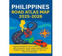 Philippines Road Atlas Map 2025-2026: Explore Philippines best routes with directions, scenic stops, National Parks, Regional maps, Major high ways, Tips and Easy-to-read maps.