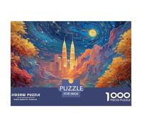 Philippines Version of The Iconic Night 1000 Pcs Cartoncino Premium Puzzle Vibrant City Immagini Vibranti Gioco Creativo Puzzle Decorazioni Per La Casa 38x26cm/1000pcs