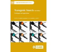 Philippos Aris Papathanos Transgenic Insects (Copertina rigida)
