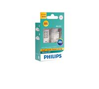 Philips 11065ULAX2 LED Lampadina di Segnalazione per Auto (WY21W Amber), Arancio, Set di 2