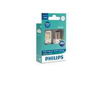 Philips 11498ULWX2 LED Lampadina di Segnalazione per Auto (P21W White), Bianco, Set di 2