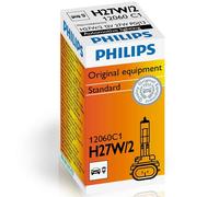 Philips 12060C1 H27W/2 Standard Vision Lampadina fendinebbia alogena x1