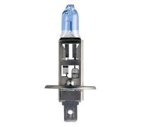 Philips 12258WHVB1 White Vision Lampada Alogena H1, 12V 55W, 60% di Luce in Più sulla Strada, 4300K