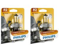 Philips 12475B1 Lampada R2 Visio 12V 45/40W (Confezione da 2)