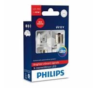 PHILIPS 12898RX2 Ultinon P21W ROSSO Intenso LED 12V Semaforo x2
