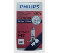 Philips 12972VPC1 - Lampadina per fanale H7 Vision Plus + 60% luce PX26d, 12 Volt, 55 Watt