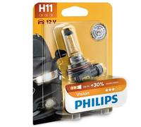 Philips 12V 55W Vision H11 Lampadina del faro PGJ19-2 12362PRB1(Single)