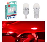 Philips 194 Rosso Ultinon Alta Potenza LED T10 Xeno Zeppa Super Bright Lampadine
