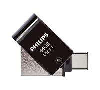PHILIPS - 2 in 1 Nero 32GB OTG USB C + USB 3.1