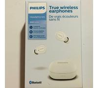 PHILIPS 2000 SERIE TAT2205WT/00 AURICOLARI WATERPROOF WIRELESS WIFI BIANCO NUOVE