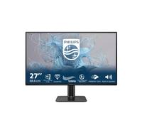 Philips Monitor 27E2N2500 da 27 pollici QHD, 120 Hz, IPS, Adaptive Sync, 1 ms MPRT, HDR10 (2560 x 1440, HDMI 1x 2.0, DP 1x 1.4) nero/rosso