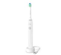 Spazzolino elettrico Philips Sonicare Serie 2000 - Spazzolino sonico con 2 livelli d'intensità, funzionalità EasyStart, SmarTimer, 14 giorni di autonomia, bianco, modello HX4021/01, [Nuovo]