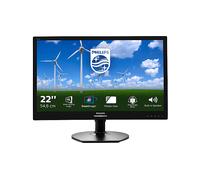 PHILIPS 221S6QYMB/00 MONITOR, 21,5 ", Full-HD, 1920 x 1080 Pixel, tempo di risposta 5 ms, refresh rate 60 Hz