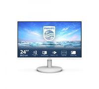 Schermo LED Philips V Line 241V8AW/00 da 60,5 cm (23,8') 1920 x 1080 pixel Full HD LCD Bianco