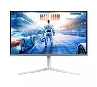 Philips Monitor 27M2N6501L 26.5 pollici, 2560x1440, WQHD, 240Hz, QD-OLED Panel, 0.03ms GtG, USB Hub Height Adjustment, (HDMI2x 2.1 DP 1x 1.4) Adaptive Sync, HDR10, G-Sync Compatible, Bianco