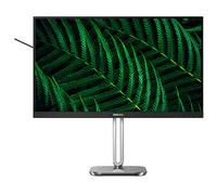 Philips Monitors27B2G5200 Monitor Full HD da 27 pollici, altezza regolabile, altoparlanti, Adaptive Sync (1920x1080, 75 Hz, 1x D-Sub, 1x HDMI 1.4, 1x DisplayPort 1.2, USB Hub) scuro/grigio