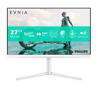 PHILIPS Evnia 27M2N3201A - Monitor da gioco Full HD da 27 pollici, 180 Hz, 0,5 ms, FreeSync Prem., G-Sync Comp., HDR10 (1920x1080, 2x HDMI, DisplayPort) bianco